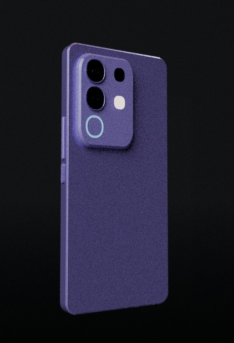 Purple Vivo T4x original rear concept render